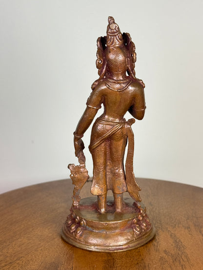 Tebatian Tara Devi - museum replicated copper idol