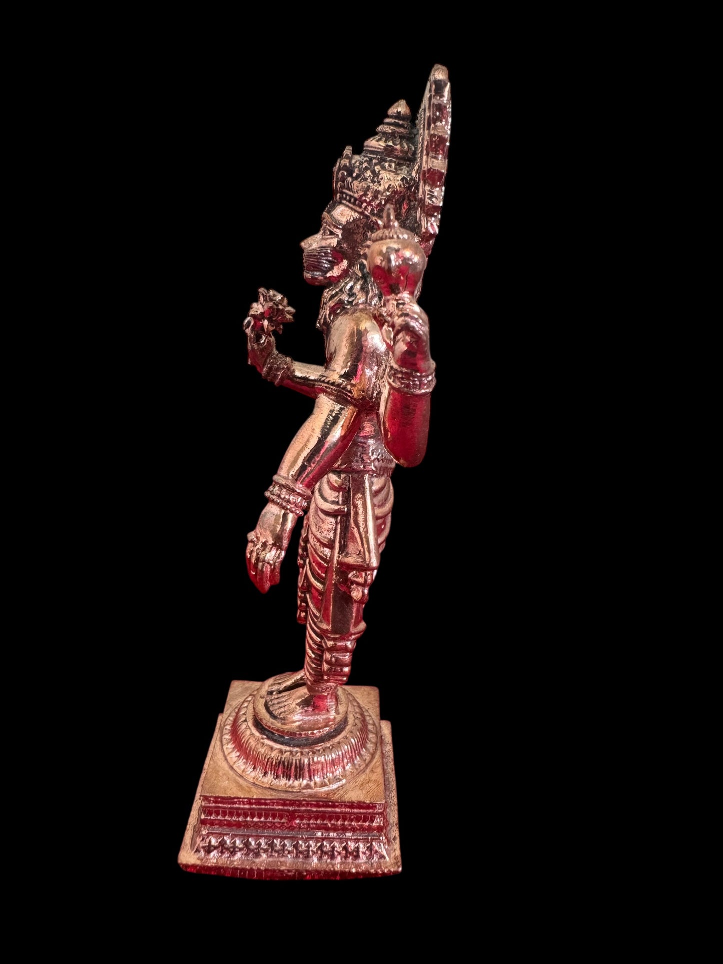 Standing Narasimha Swamy - Prasiddh idols presents copper idol