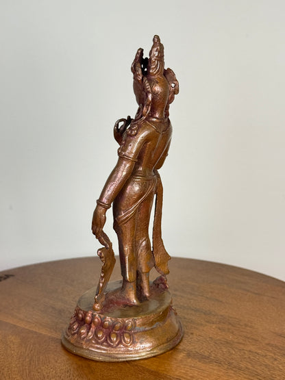 Tebatian Tara Devi - museum replicated copper idol