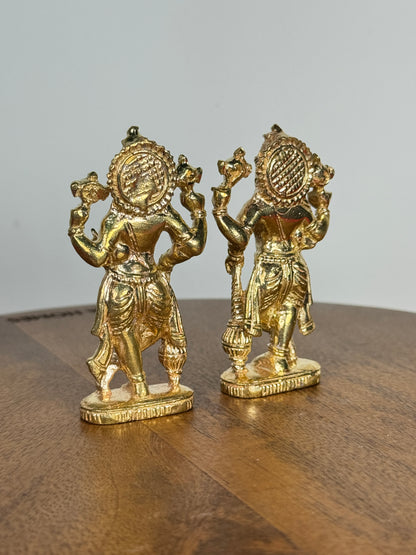 Dwarapalakaru idols made of panchaloha
