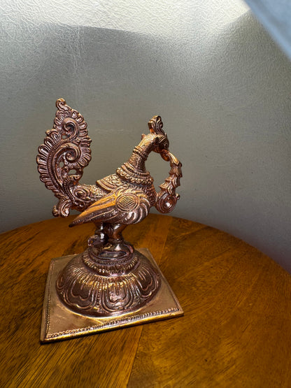 Hamsa - Prasiddh idols present copper idol