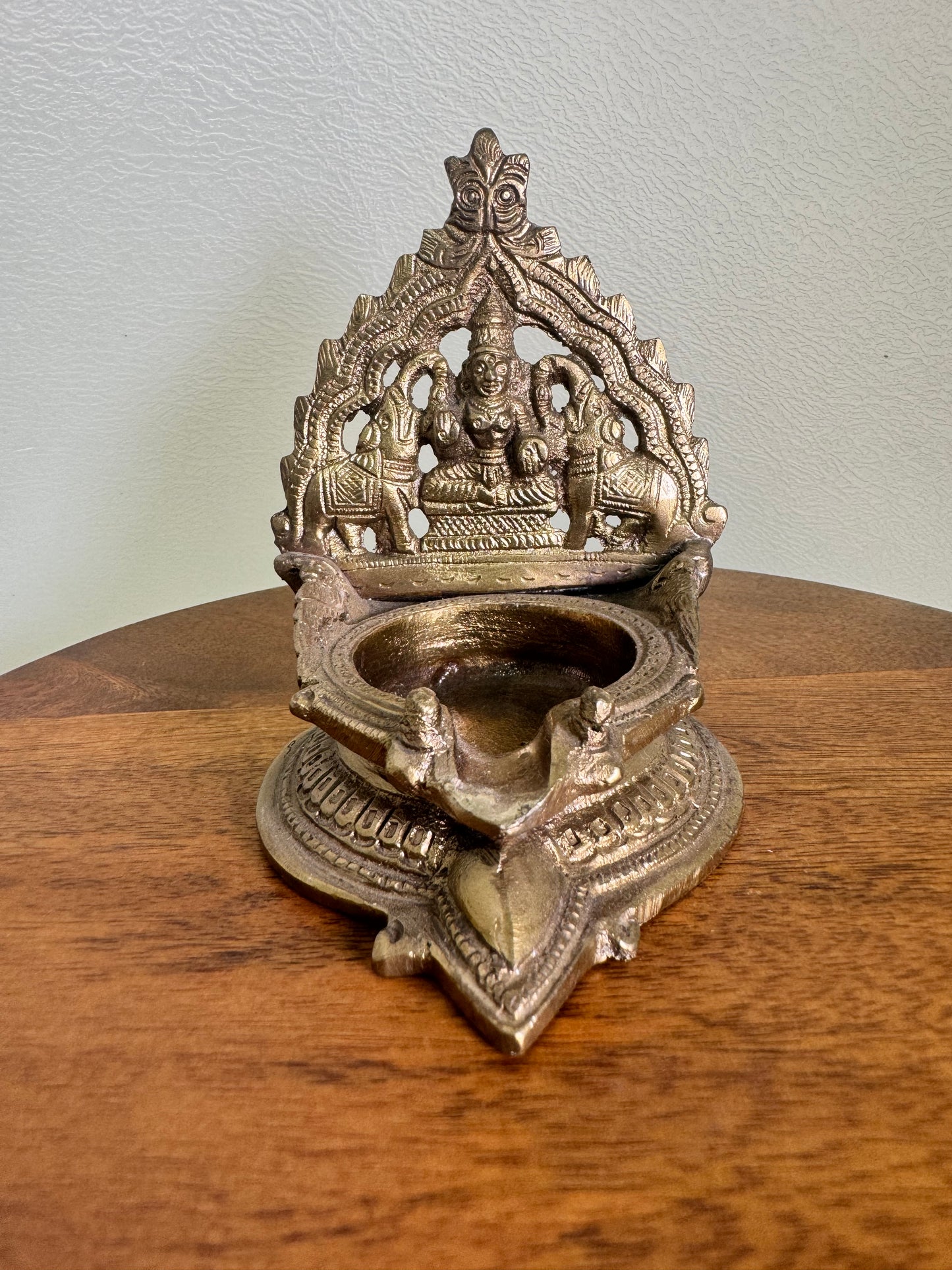 Gajalakshmi Deepa - Prasiddh idols presents Panchaloha Handcrafted Deepa