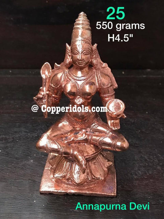Annapoorneshwari Devi - Prasiddh Idols Presents Copper Idol