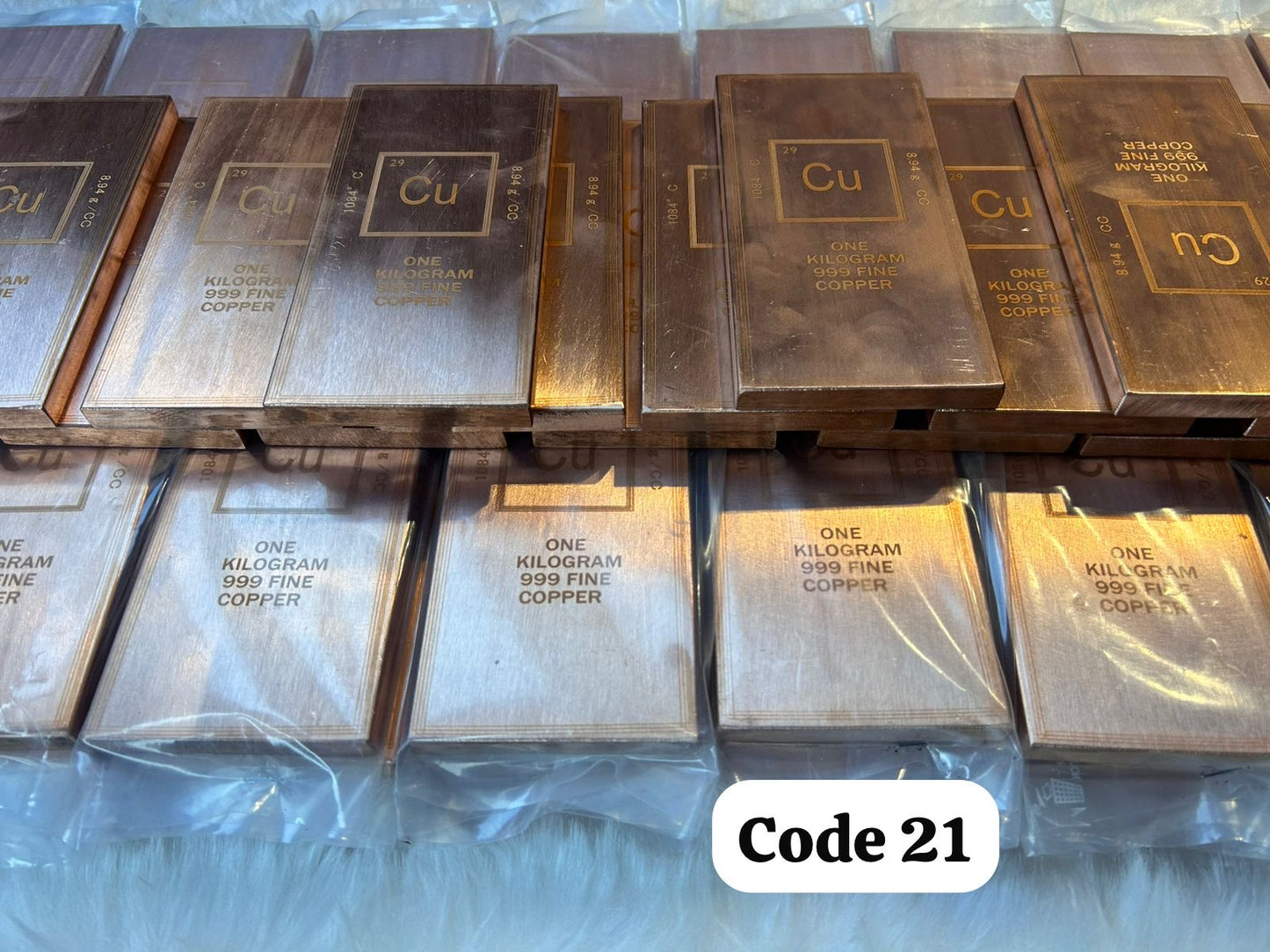 Fine 999 Copper Bar 1kg only at Prasiddh copper idols