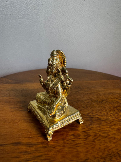 Santoshi Mata- Prasiddh idols present Panchaloha idol