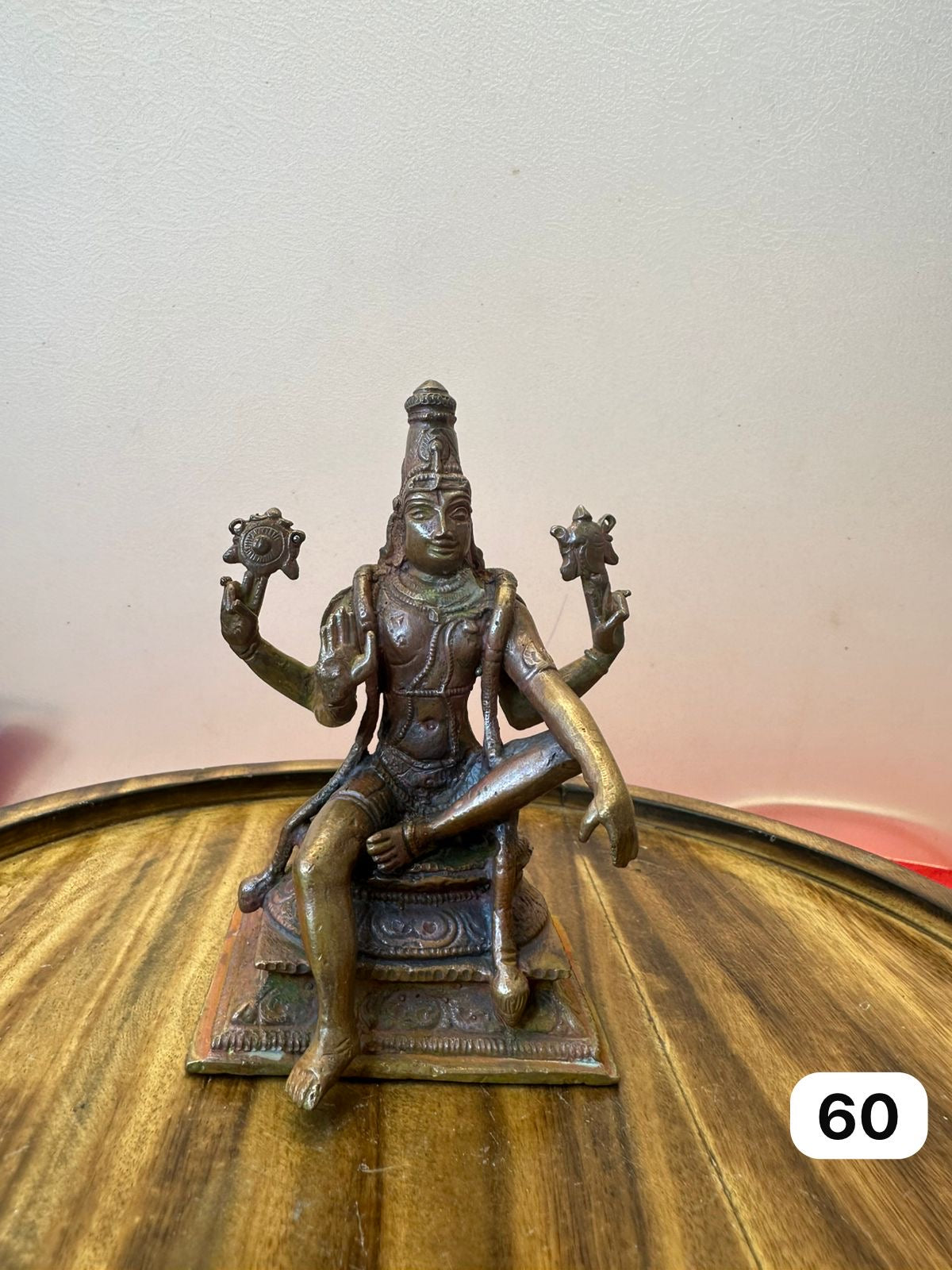 Vaikuntanatha /Vaikunta Vishnu - Prasiddh Idols Presents Copper Idol Of Museum Replica
