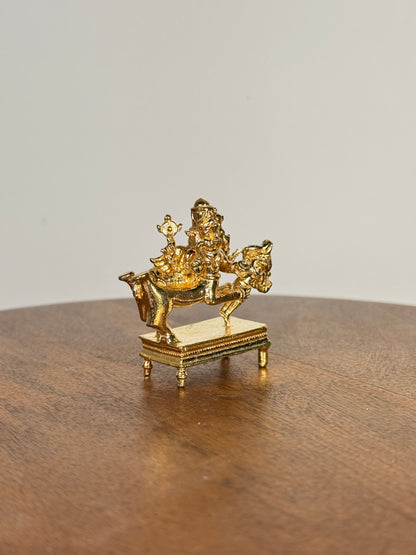 sharabeshwara idol - panchaloha idol