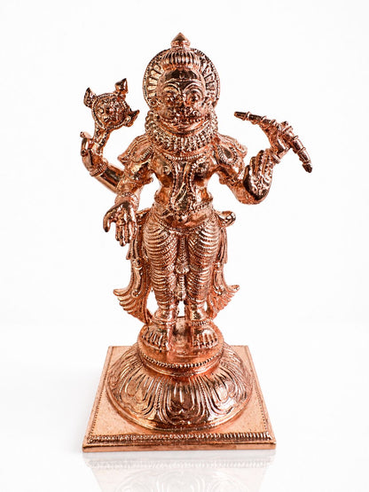 Bhadra Narasimha Swamy - Prasiddh Idols Presents Copper Idol