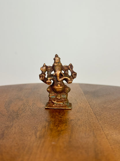 chola style Ganesha idol - Museum replicated copper idol