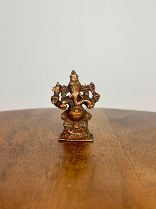 chola style Ganesha idol - Museum replicated copper idol