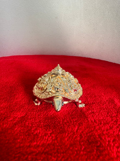 Astalakshmi Meru SriYantra - Prasiddh idols presents resin made gold polished idol