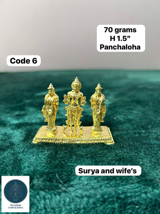Suryanarayana With Wife’s - Prasiddh Idols Presents Panchaloha Idol