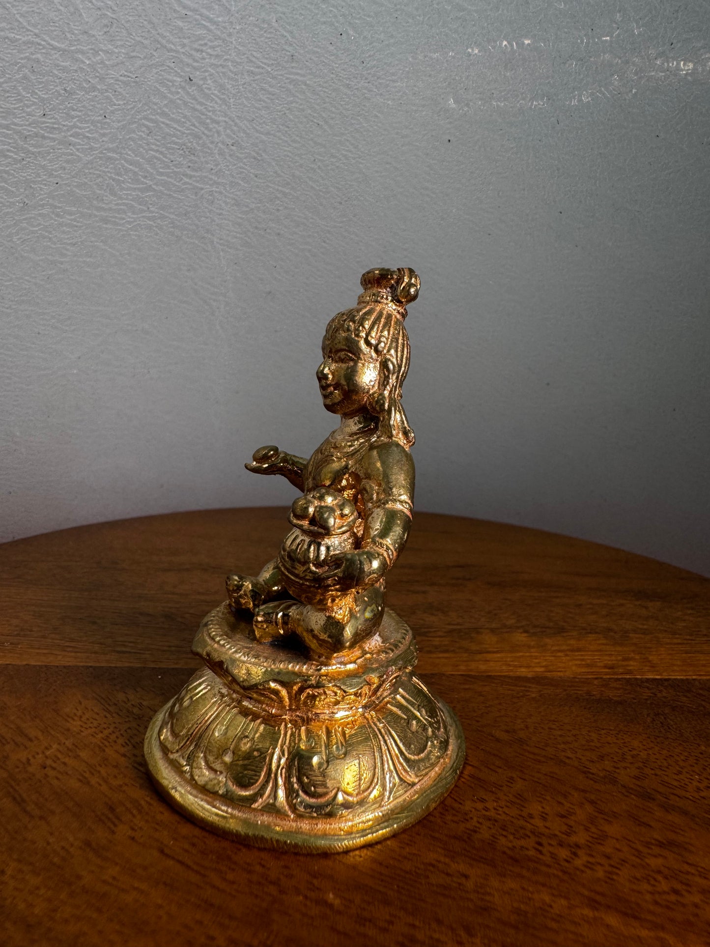 Butterball Krishna - Prasiddh idols presents Panchaloha idol