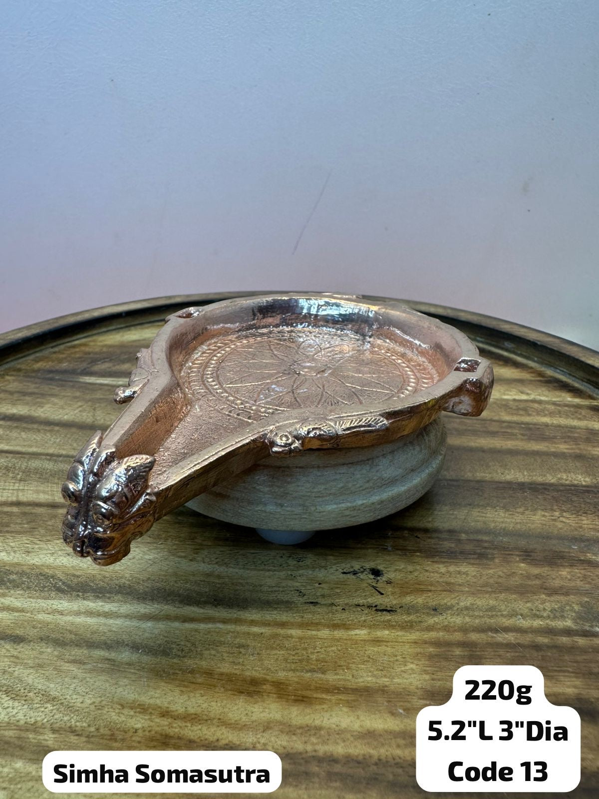 Simha Somasutra - Prasiddh Idols Presents Copper idol