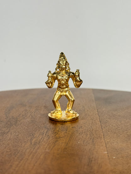 miniature skanda idol/subramanya swamy - panchaloha idol
