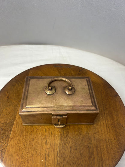 Vintage brass made paan box