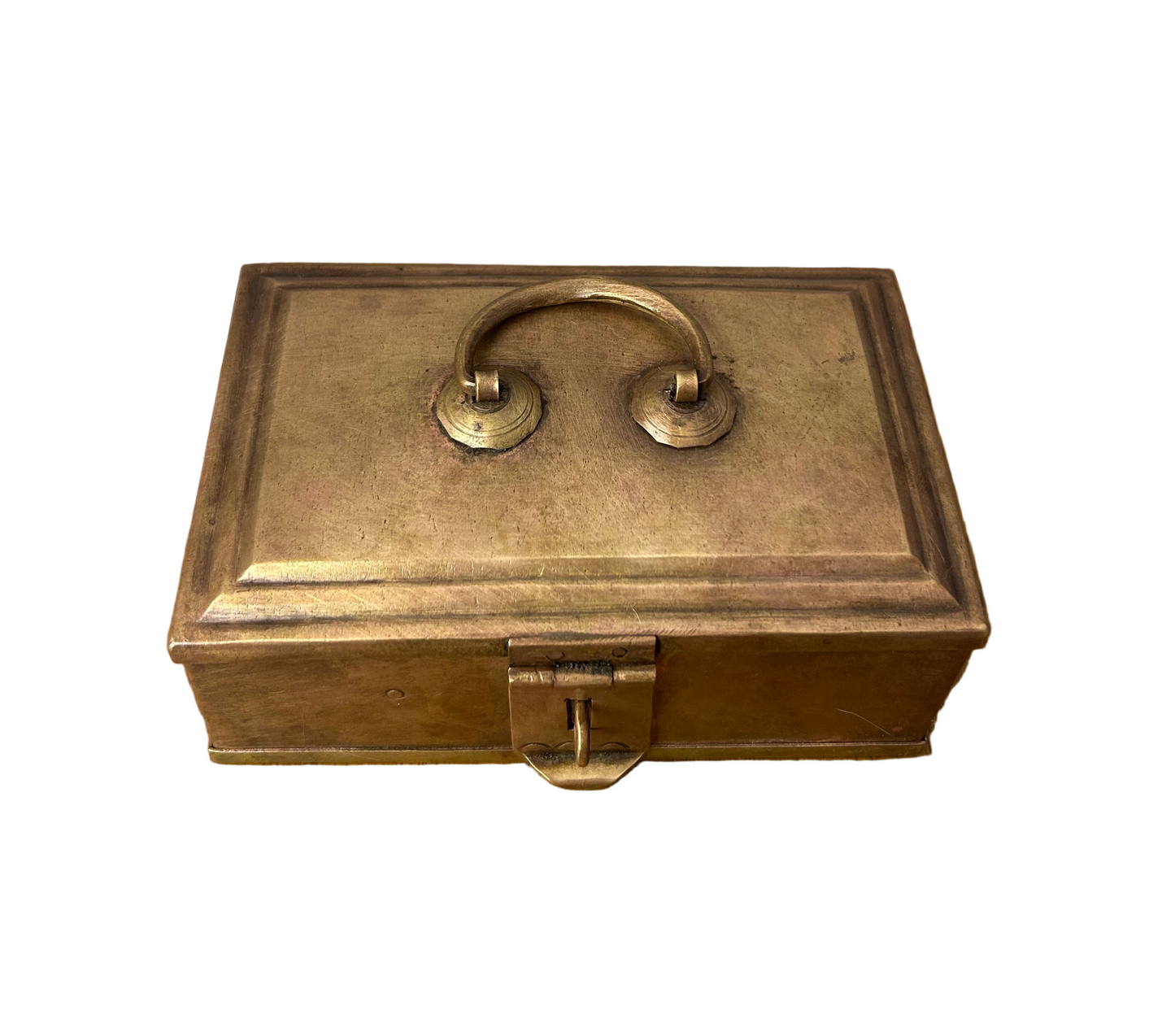 Vintage brass made paan box