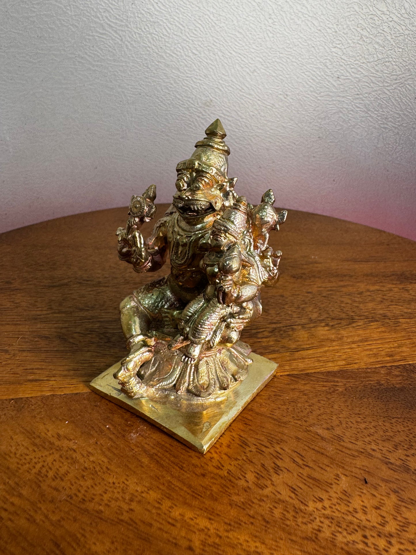 Lakshmi Narasimha Swamy - Prasiddh idols present Panchaloha idol