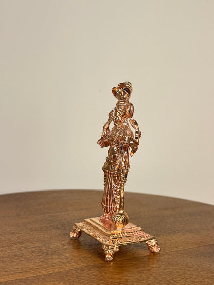 Veerabhadra swamy - copper idol