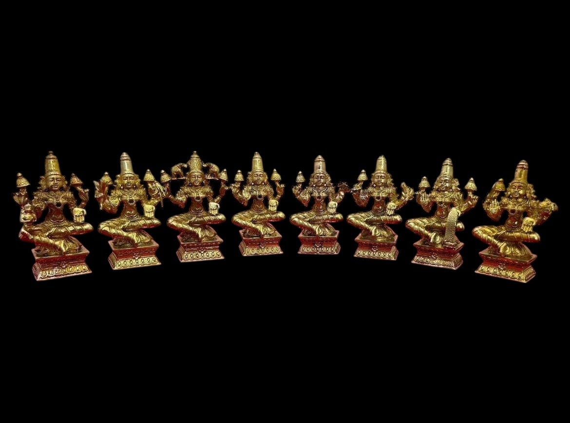 Ashtalakshmi- Prasiddh Idols Presents Panchaloha Idol (Custom Made)