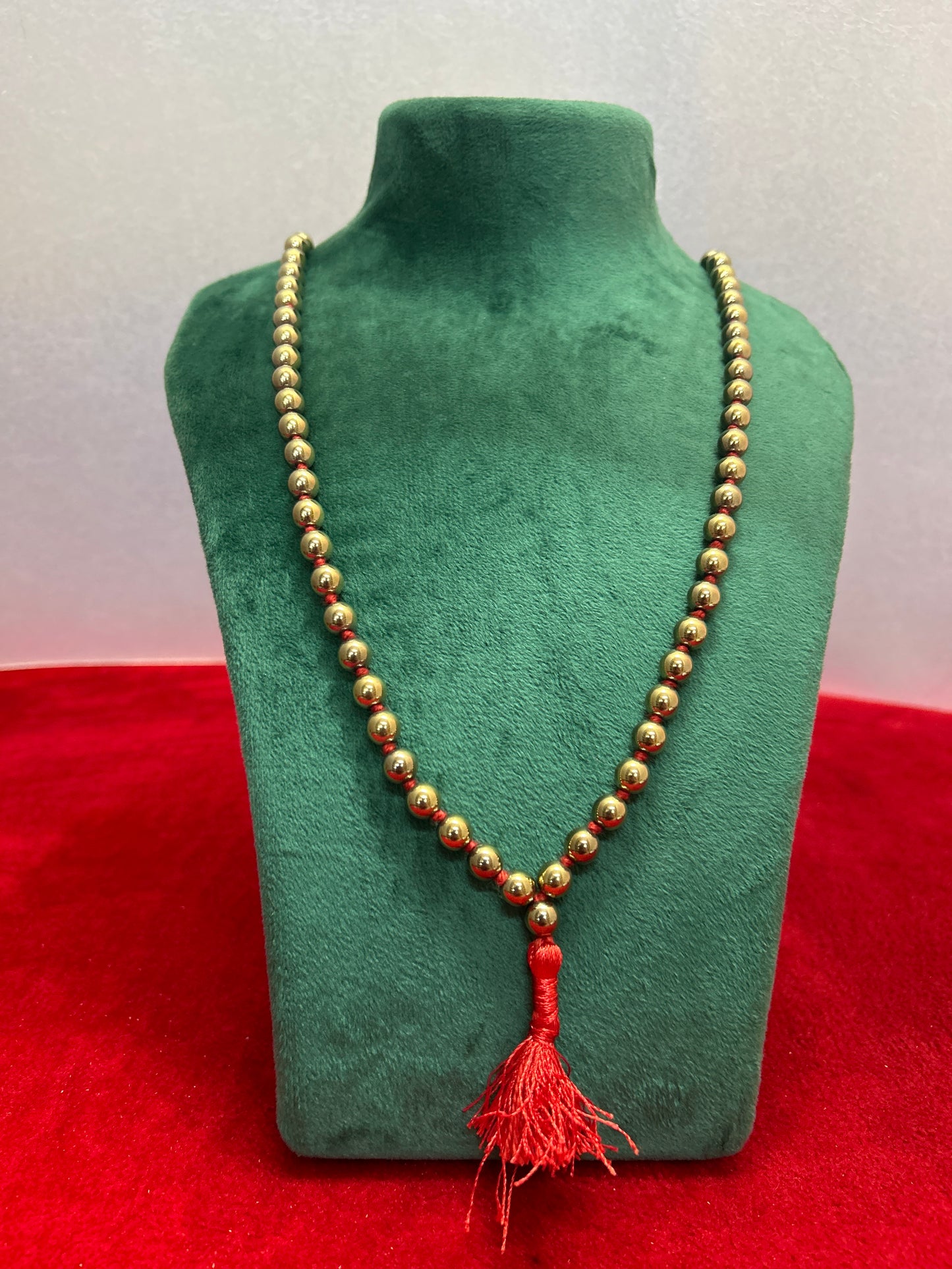 Golden pyrite Mala