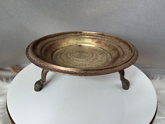 Vintage bronze tripod