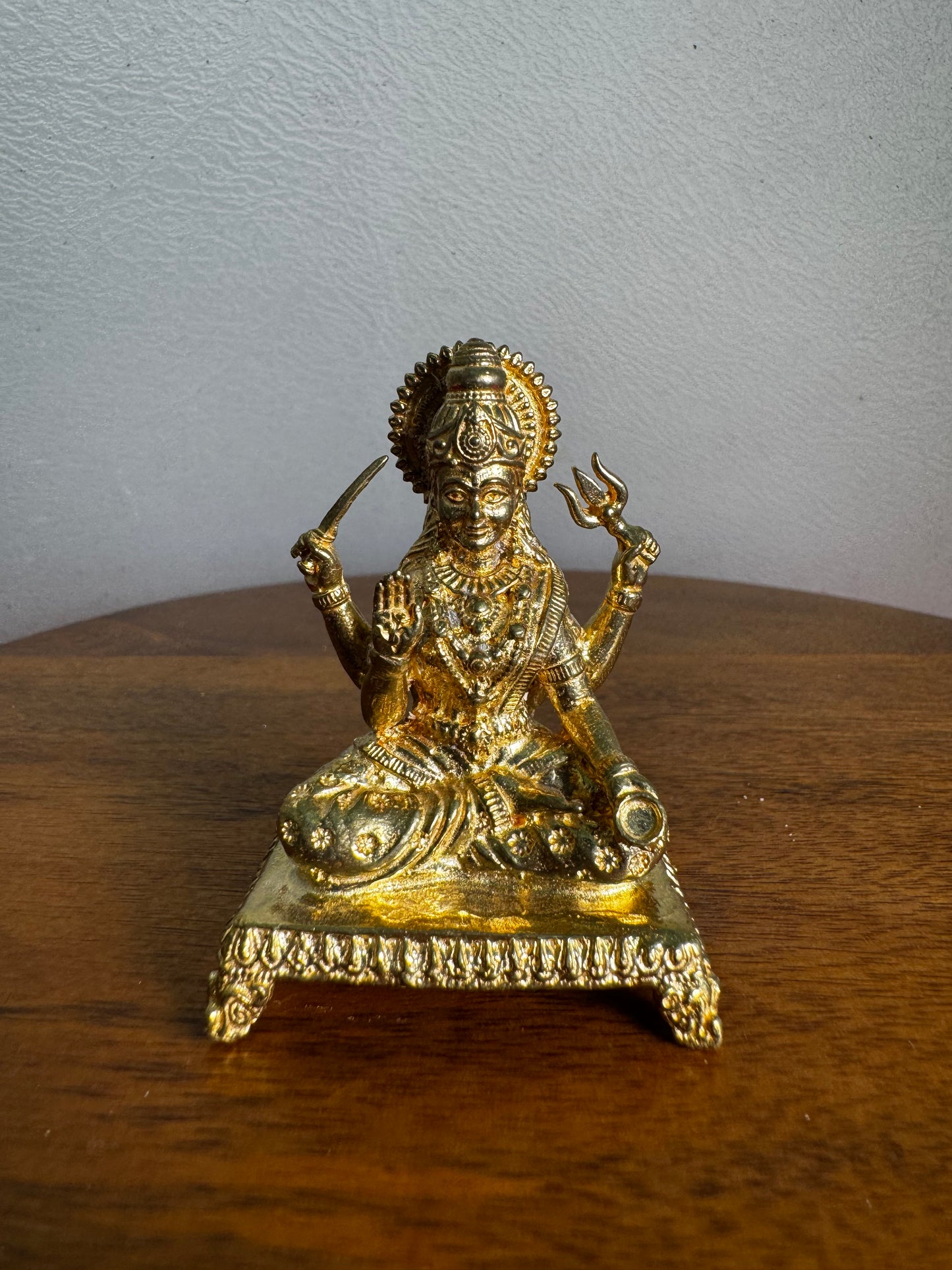 Santoshi Mata- Prasiddh idols present Panchaloha idol