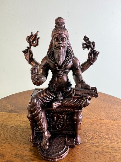 Muneshwara Swamy - Prasiddh idols presents copper made Black polished idol