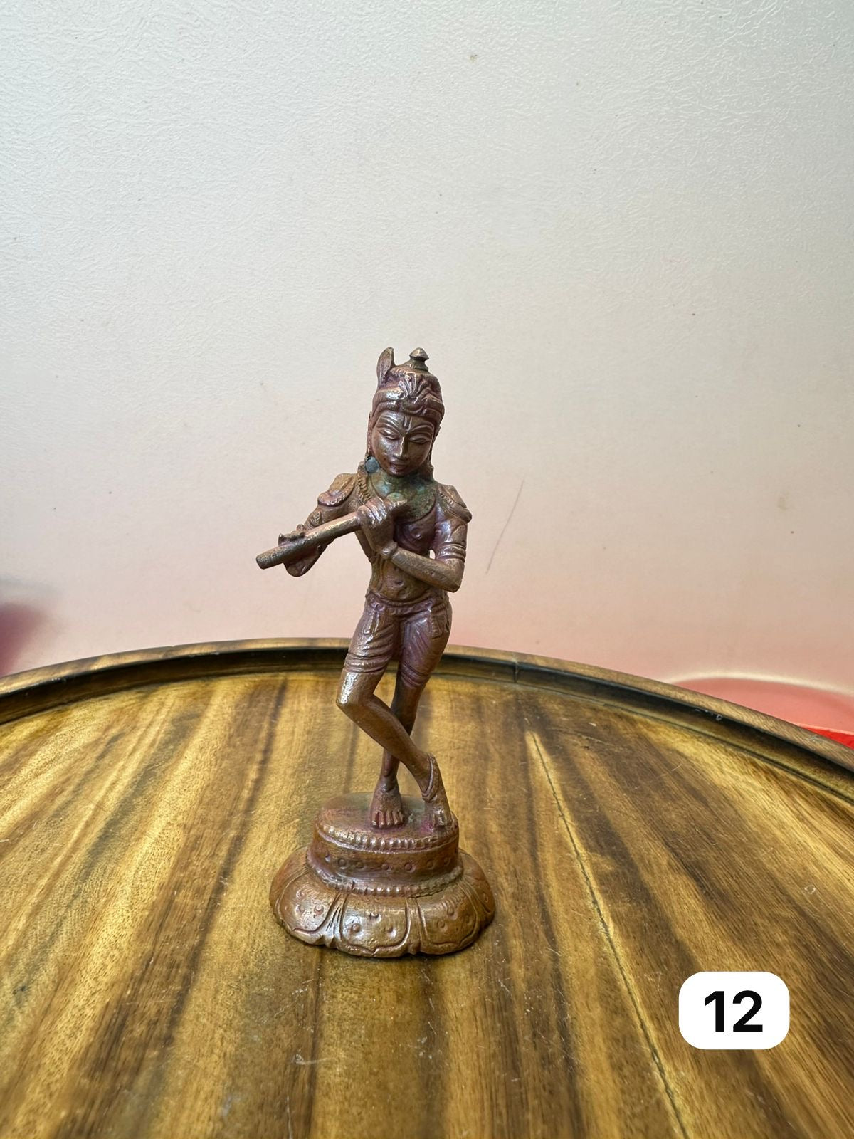 Krishna idols - museum replicated copper idol