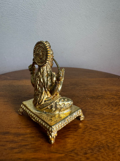 Santoshi Mata- Prasiddh idols present Panchaloha idol