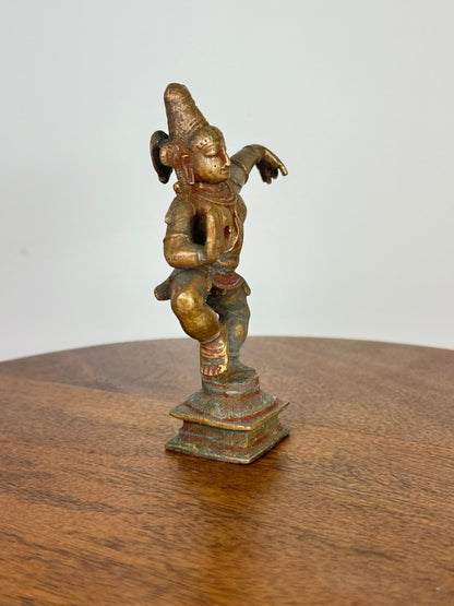 Naratana Krishna - Museum replicated copper idol