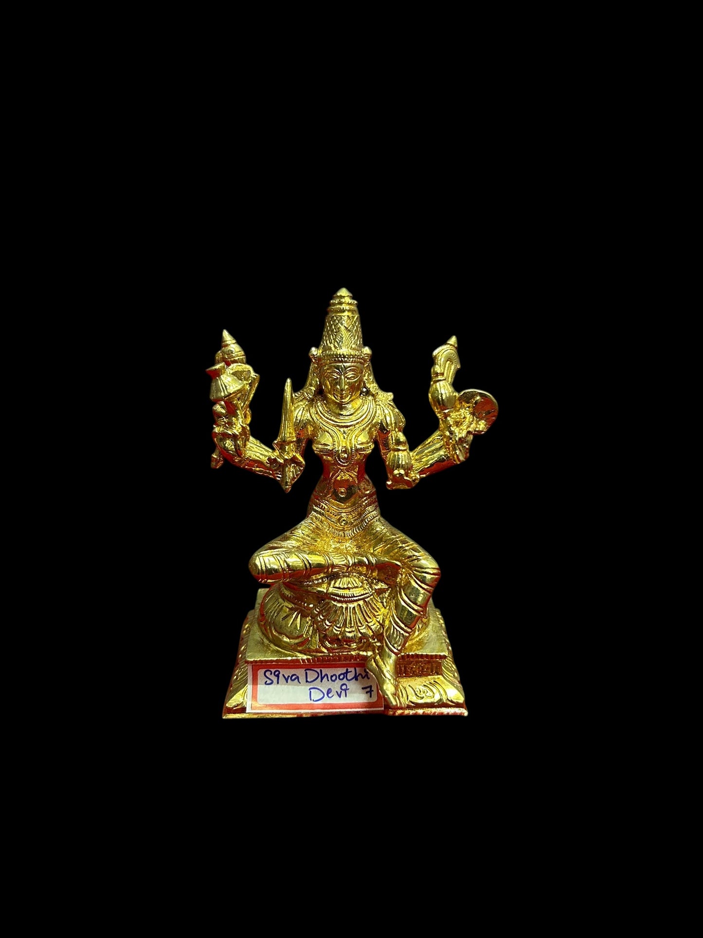 Siva Dhoothi Devi - Prasiddh Idols Presents Panchaloha Idol (Custom Made)