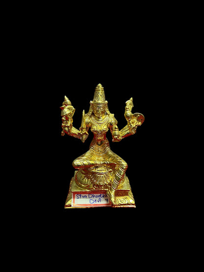 Siva Dhoothi Devi - Prasiddh Idols Presents Panchaloha Idol (Custom Made)