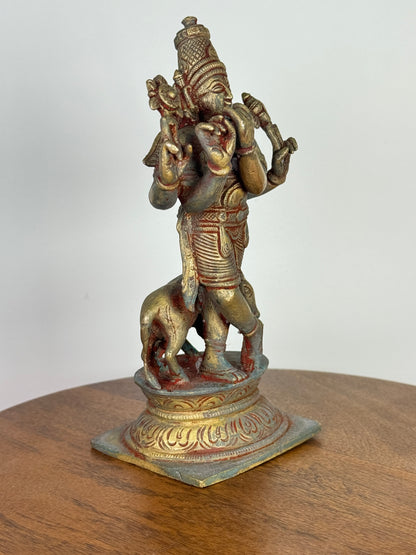 Chaturbuja venugopala Krishna - museum replicated panchaloha idol