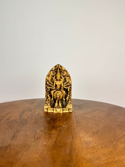 Banashankari devi - Museum replicated panchaloha idol