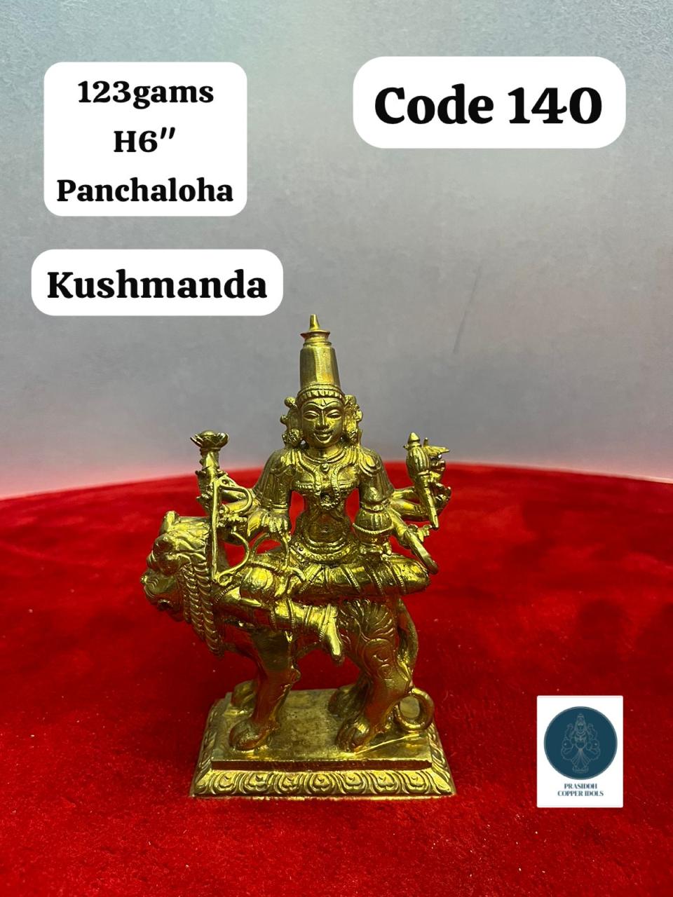 Kushmanda - Prasiddh idols present Panchaloha Idol (Custom Made)