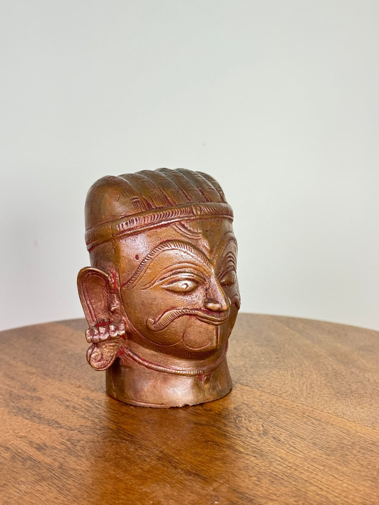 Mukhalinga - Museum replicated copper idol