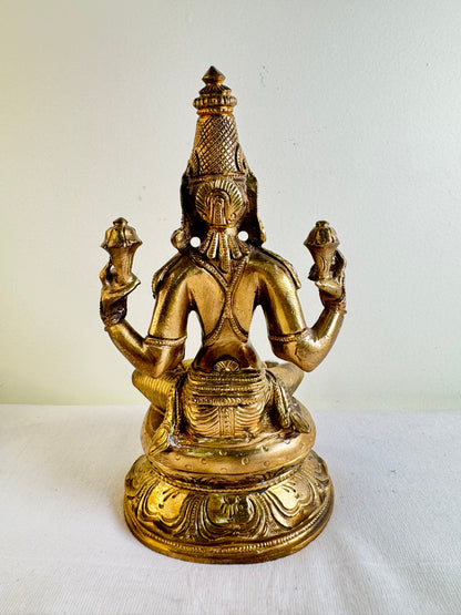 Mahalakshmi Devi - Prasiddh idols presents copper idol of