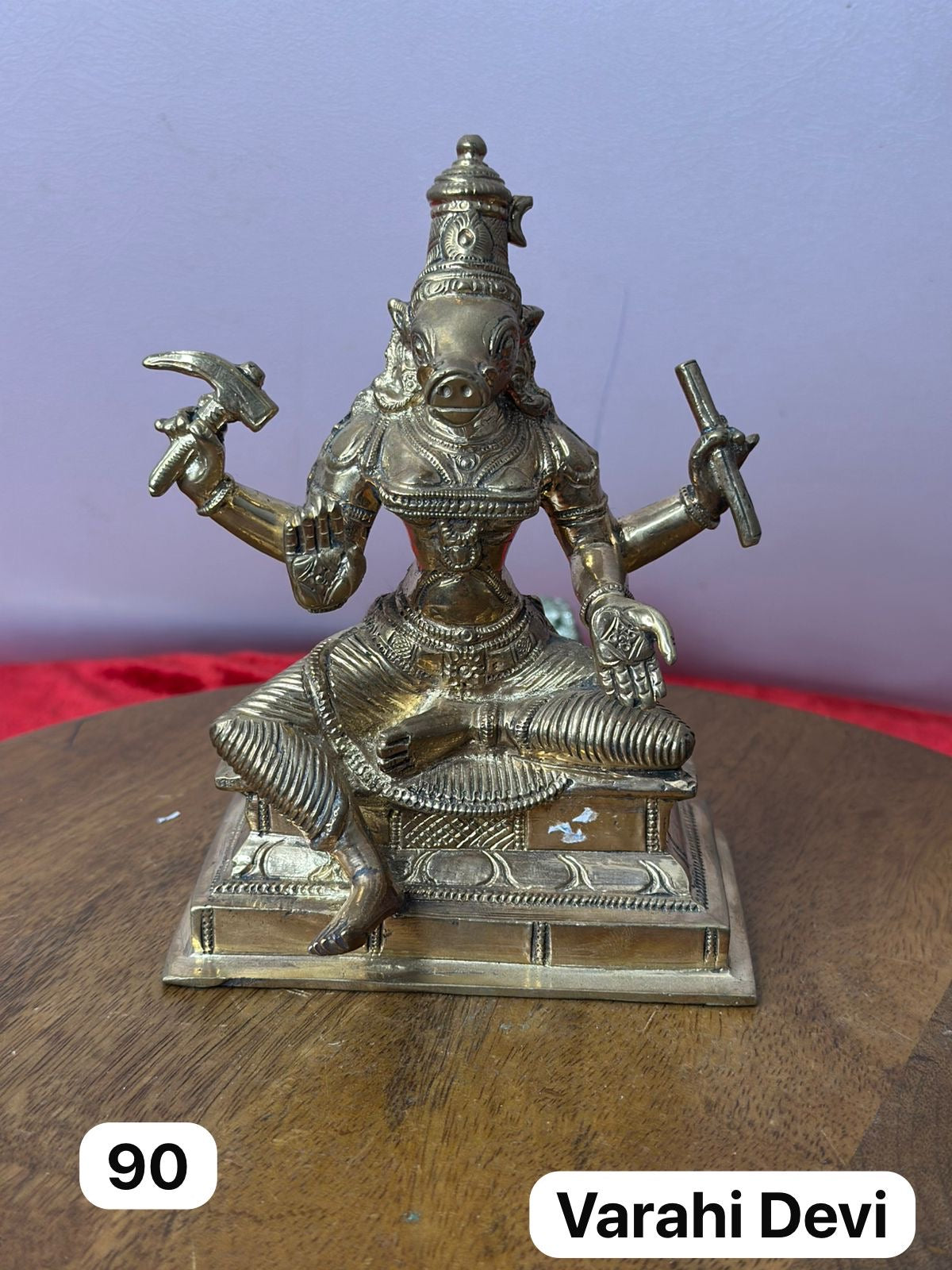 Varahi Devi - Prasiddh Idols Presents Panchaloha Masterpiece Idol