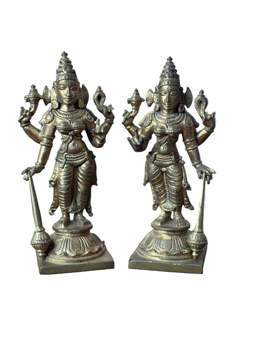 Devi Dwarapalakis - Prasiddh Idols Presents Panchaloha Masterpiece Idol