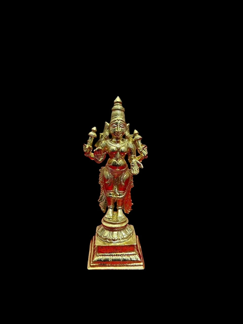 Standing Mahalakshmi- Prasiddh Idols Presents Panchaloha Idol (Custom Made)