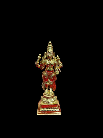 Standing Mahalakshmi- Prasiddh Idols Presents Panchaloha Idol (Custom Made)