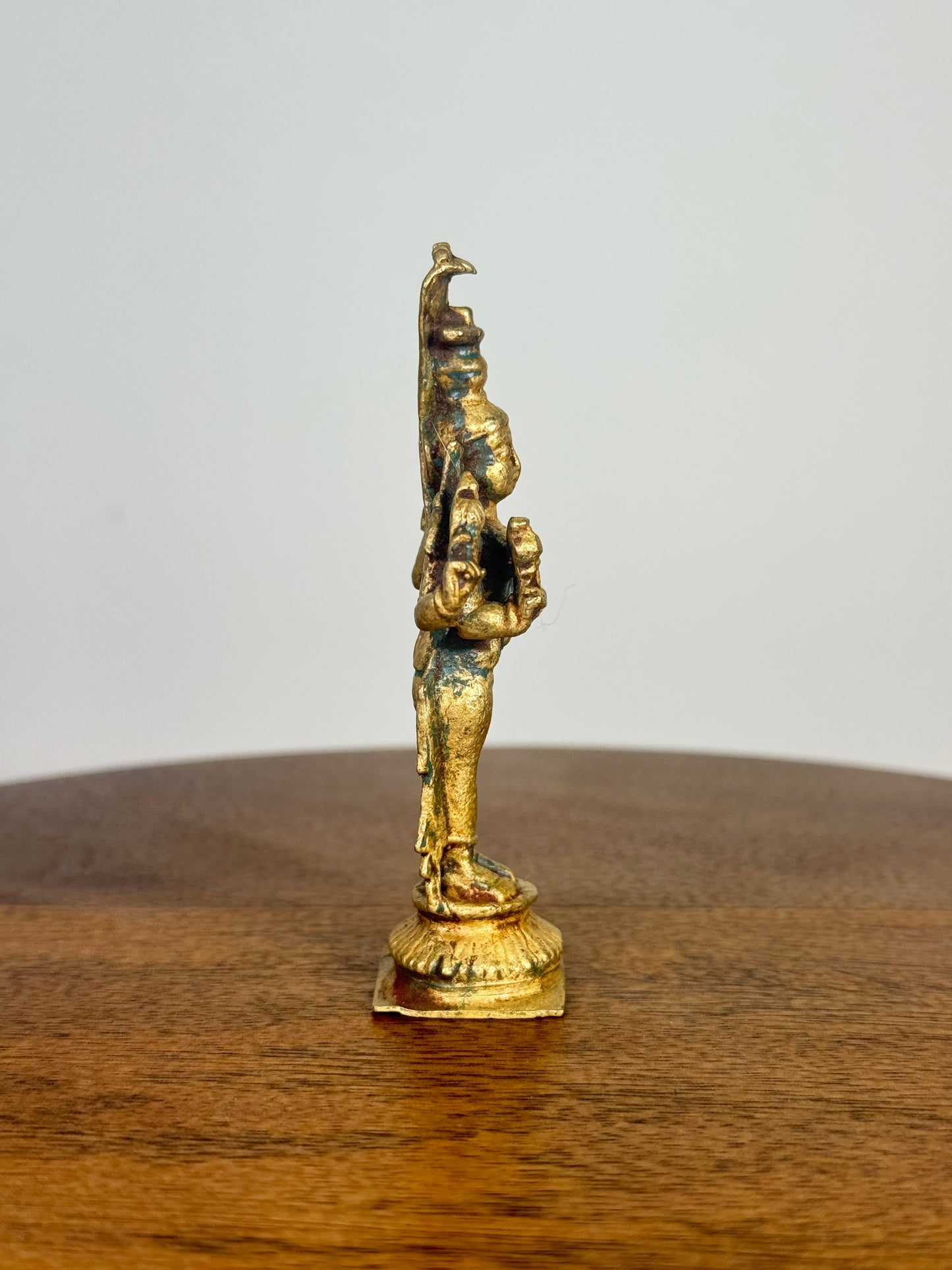 Kolhapur Mahalakshmi Devi - Museum replicated Panchaloha idol