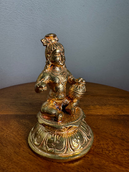 Butterball Krishna - Prasiddh idols presents Panchaloha idol