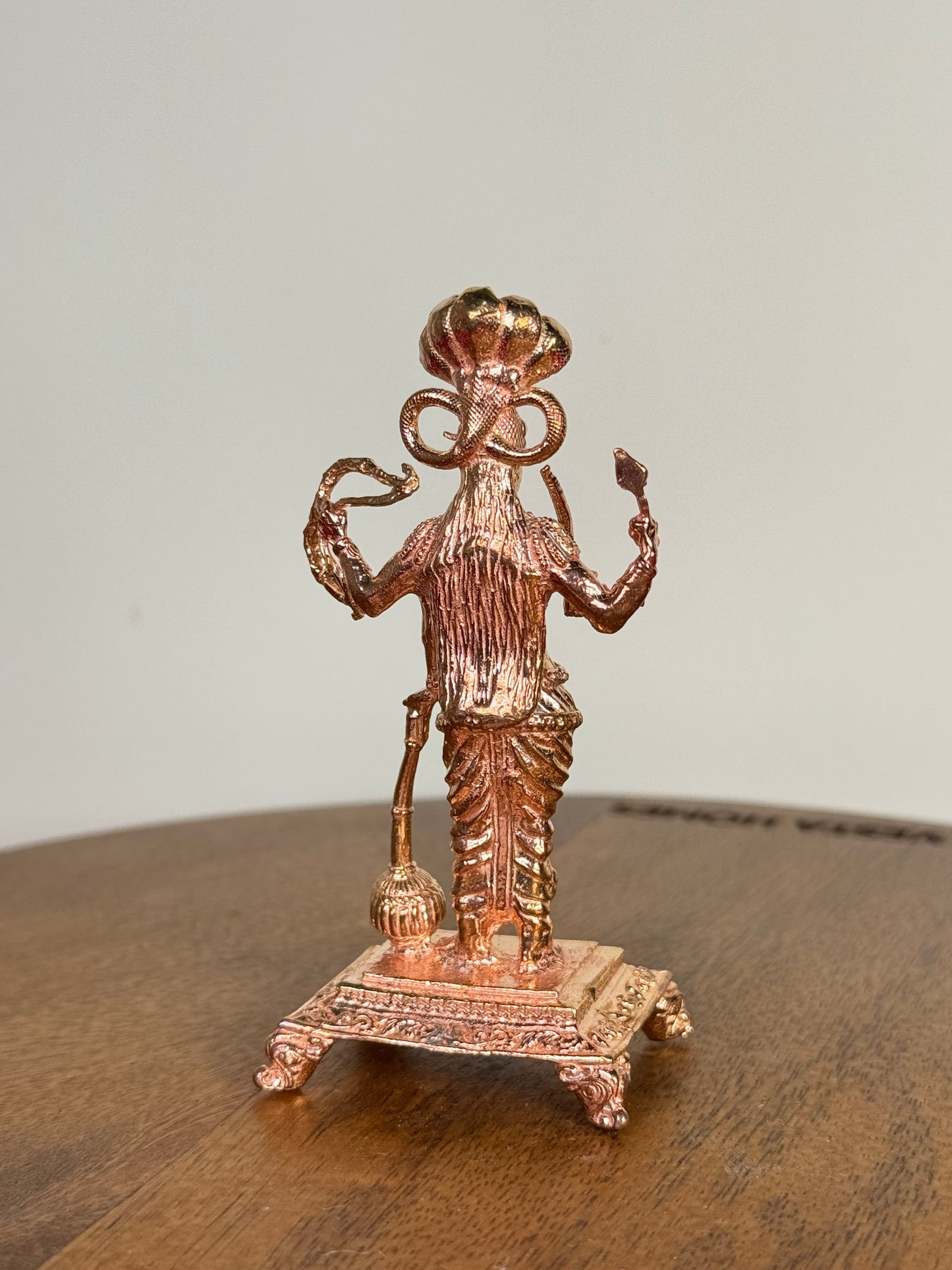 Veerabhadra swamy - copper idol