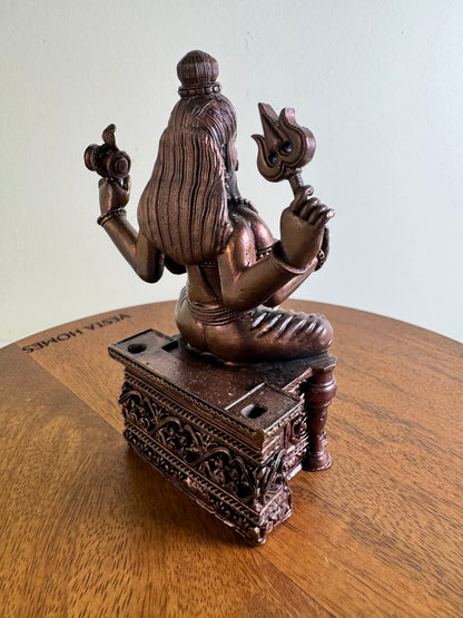 Muneshwara Swamy - Prasiddh idols presents copper made Black polished idol