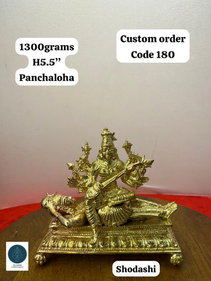 Shodashi - Prasiddh Idols Presents Panchaloha Idol (Custom Made)