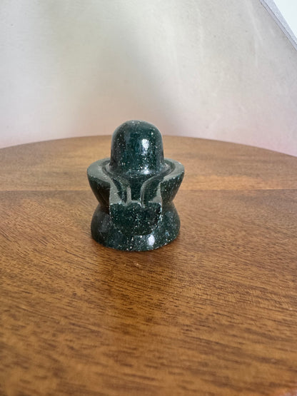 Green Aventurine Shivalinga- Prasiddh idols presents green aventurine idol