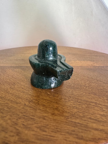 Green Aventurine Shivalinga- Prasiddh idols presents green aventurine idol