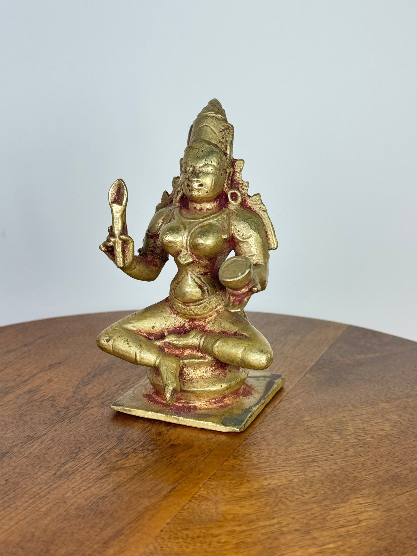 Annapoorna/ Annapoorneshwari - Museum replicated Panchaloha idol